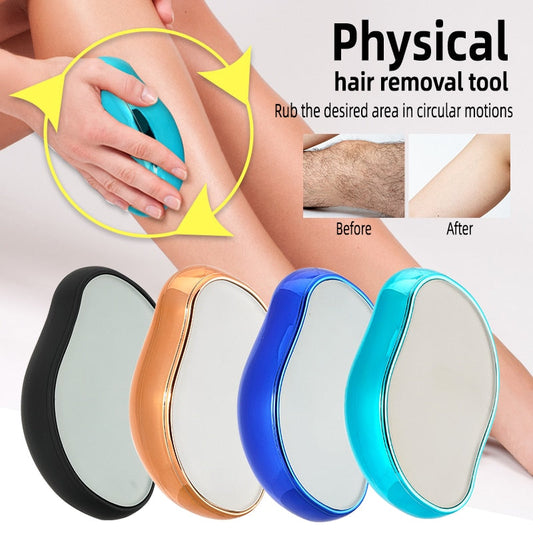 ✨Magic Crystal Hair Eraser: Painless Hair Removal Tool | Slow Hair Growth | Exfoliating Stone